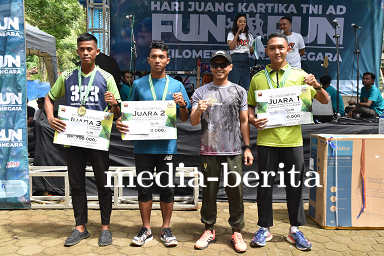 Dandim 0704 Banjarnegara Lepas Lomba lari Fun Run 5 km
