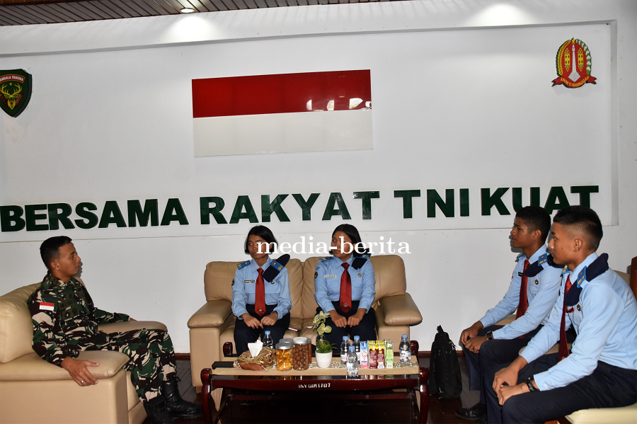 Dandim Merauke Sambut Taruna Nusantara, Kobarkan Semangat Generasi Muda Papua Selatan