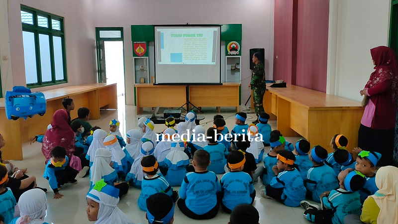 TK Islam Azzurofah Outbound Family Gathering Di Kodim 0712 Tegal 