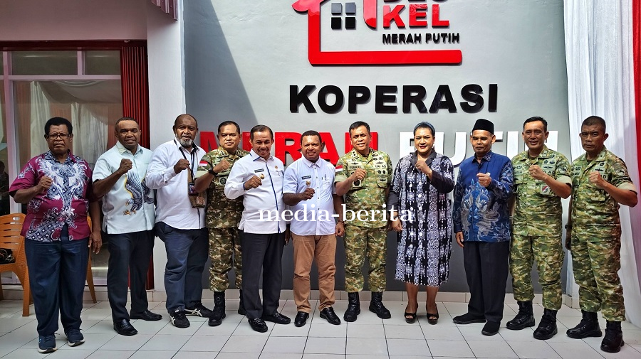 Launching Koperasi Merah Putih se-Indonesia, Kodim Jayapura Siap Kawal Penguatan Ekonomi Kerakyatan
