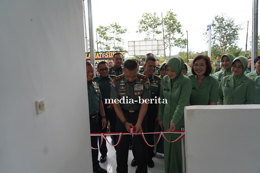 Pangdam XXIV/MT: Peresmian dan Renovasi Fasilitas Kodam Wujud Dukungan dan Kesejahteraan Prajurit