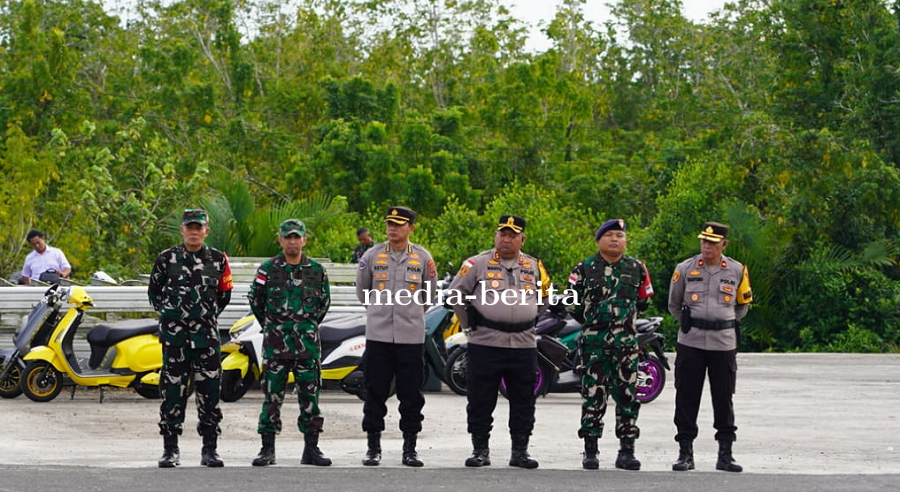 Sambut Kedatangan Wapres RI, Danrem 174/ATW Komandoi Pengamanan VVIP