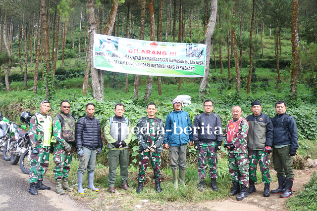 Kodim 0704 Banjarnegara dan Perhutani Jaga Napas Hutan