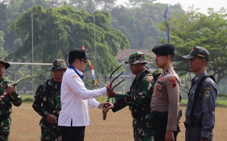 TMMD Reguler ke-129 Resmi Dibuka Gotong Royong Bangun Negeri Dimulai dari Dusun Kunir
