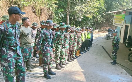Apel Pagi Jadi Awal Semangat Satgas TMMD Bangun Desa Gumelem Kulon