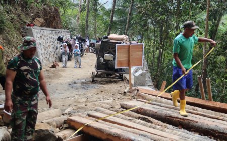 Ukur Presisi Demi Gorong-Gorong Kokoh Demi Kualitas TMMD Reg 129