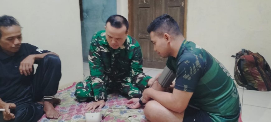 Pos Kesehatan TMMD Hadirkan Layanan Gratis Warga Gumelem Kulon Merasakan Manfaat Nyata