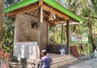 Tinggal Finishing Pos Kamling Berbentuk Limas TMMD Gumelem Kulon Capai 97 Persen