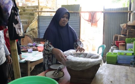 Dari Dapur Sederhana Bu Sartini Semangat Satgas TMMD Terus Menyala