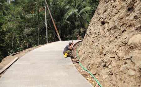 Tanda Jalan TMMD Mulai Menampakkan Hasil