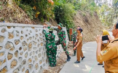 Cek Langsung ke Lapangan Dispermades Pastikan TMMD Berjalan Sesuai Harapan