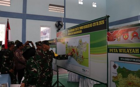 Tim Wasev PJO TMMD Kunjungi Gumelem Kulon Apresiasi Kemanunggalan TNI dan Rakyat