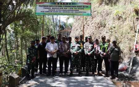 Foto Bersama Tim Wasev dan Forkopimda Simbol Sinergi Membangun Gumelem Kulon