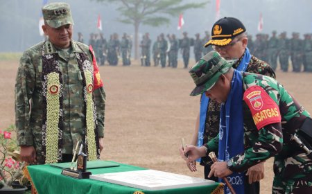 Danrem 071 Saksikan Penandatanganan Naskah TMMD ke-129 Simbol Sinergi TNI dan Pemkab Banjarnegara