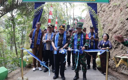 Pita Dipotong Jalan 737 Meter Resmi Dibuka Warga Gumelem Kulon Kini Punya Akses Baru