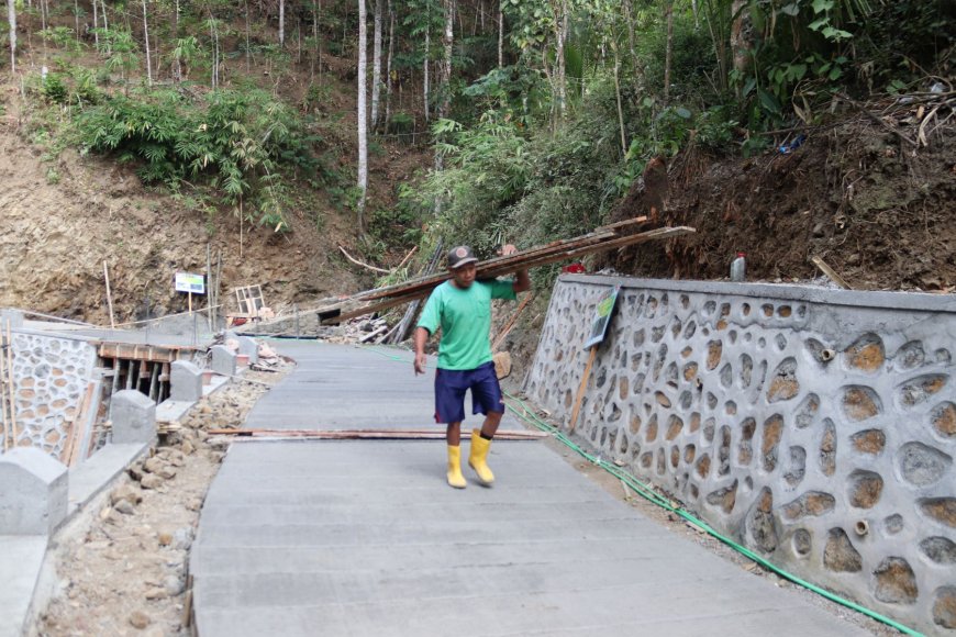 Sartono Langsir Papan Menguatkan Bikisting Demi Jalan TMMD yang Berkualitas
