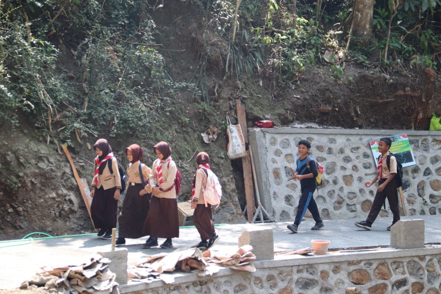 TMMD Reguler ke-129  Hadirkan Rasa Aman ke Sekolah