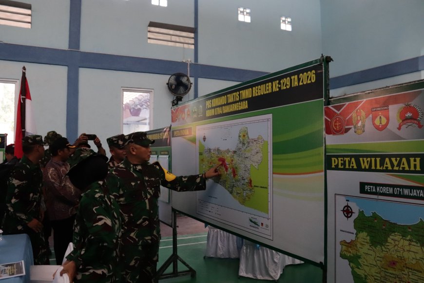 Tim Wasev PJO TMMD Kunjungi Gumelem Kulon Apresiasi Kemanunggalan TNI dan Rakyat