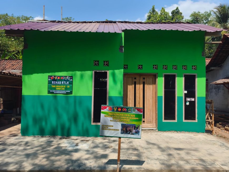 Lima Rumah Tak Layak Huni Rampung 100 Persen