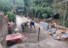 Jembatan Beton Sungai Mbawang Dibangun Buka Akses Warga Dusun Kasimpar dan Duren