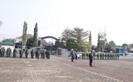 Jelang HUT TNI ke-81 Dandim Banjarnegara Pimpin Ziarah Nasional di TMP Sureng Yudha
