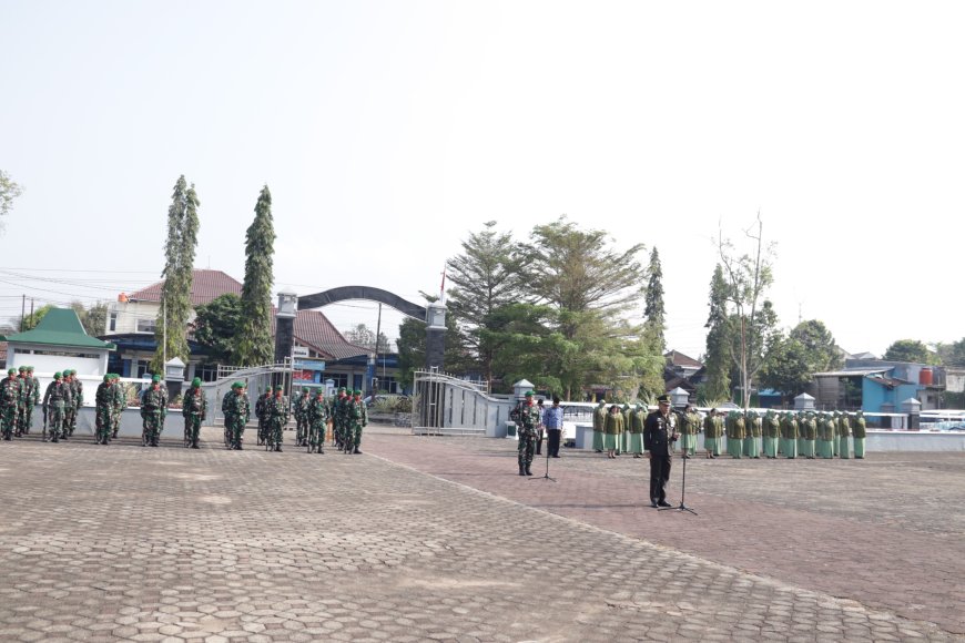 Jelang HUT TNI ke-81 Dandim Banjarnegara Pimpin Ziarah Nasional di TMP Sureng Yudha